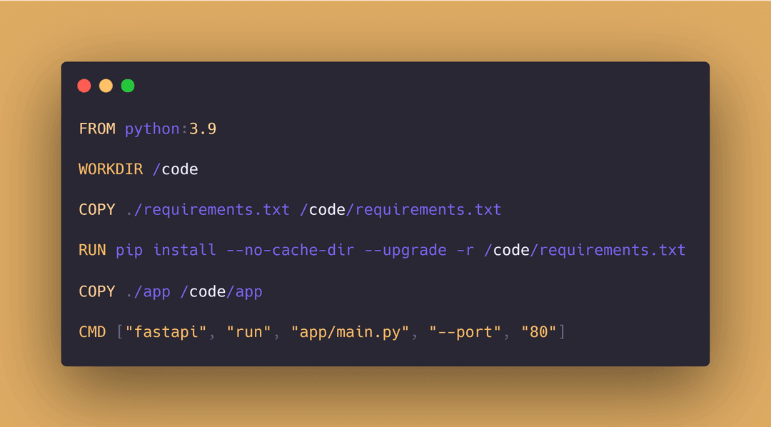 Understanding Dockerfile and FastAPI with a Simple Example